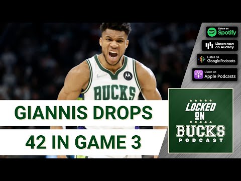 Giannis Antetokounmpo delivers postseason classic, drops 42 as Bucks survive Celtics run in Game 3