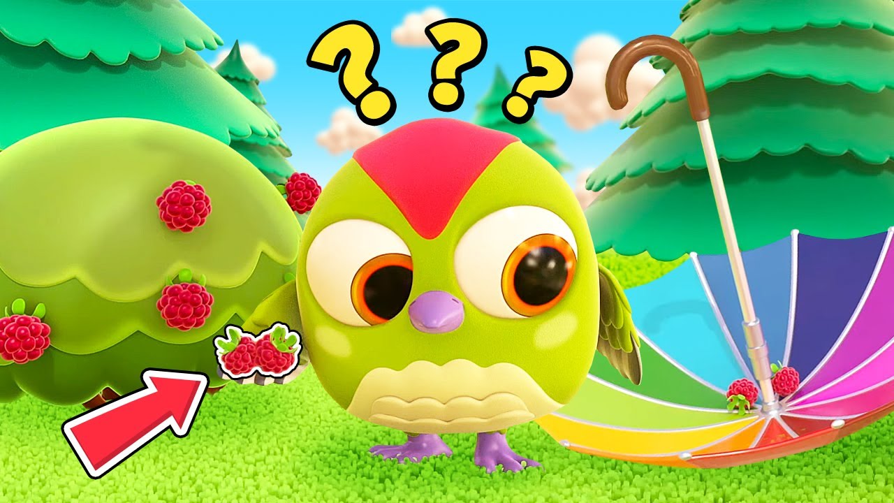 Raspberries for little birds - Cartoons for kids & learning videos for ...