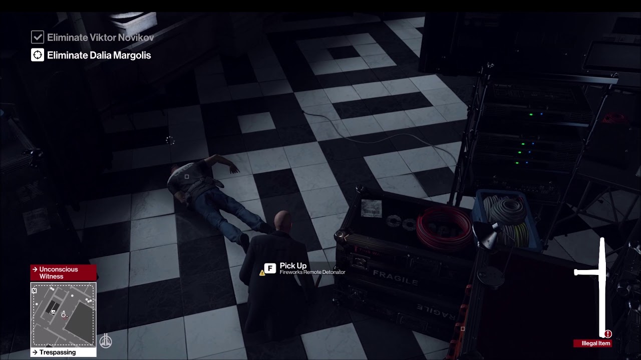 Hitman Paris The Showstopper Professional Mode Bad Habits