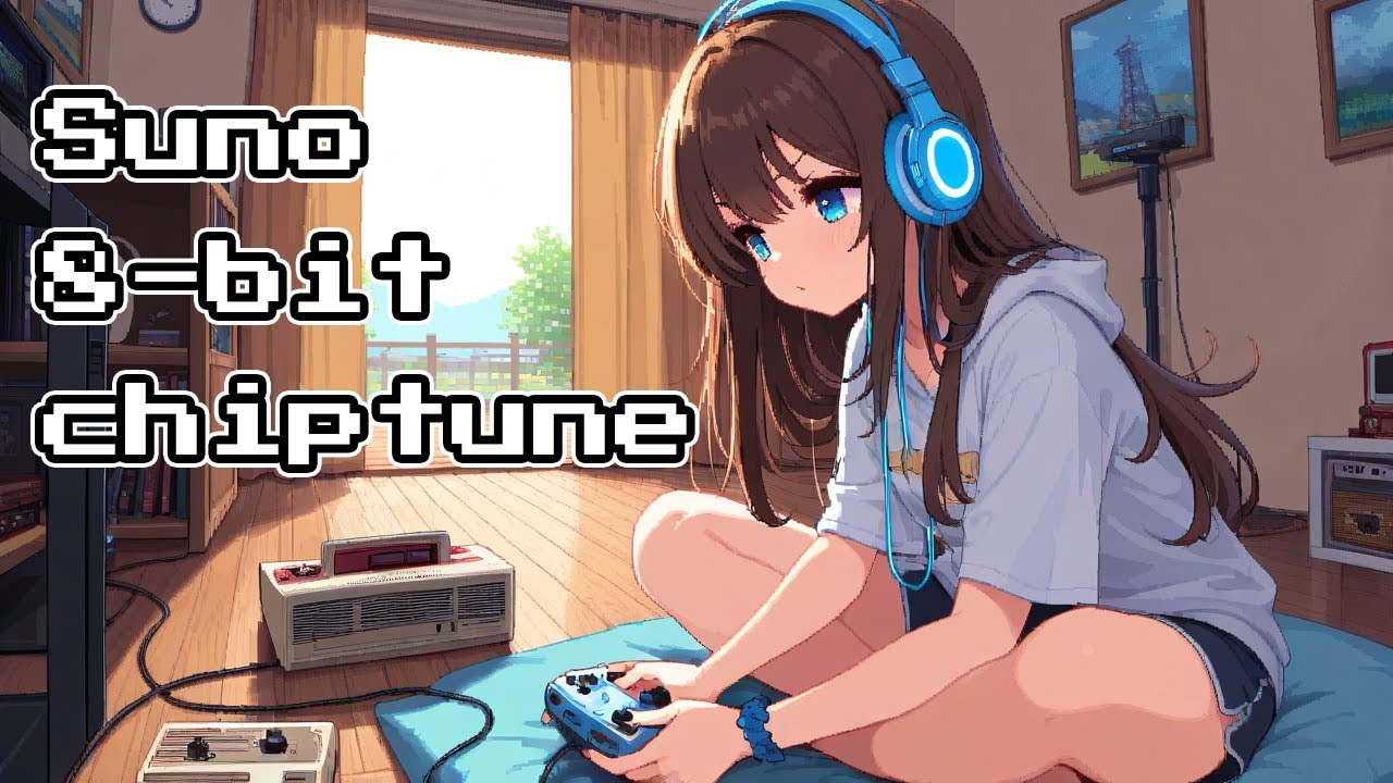 🎧 1 Hour of 8-Bit Chiptune Nostalgia | AI-Generated Instrumental Playlist