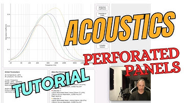 Perforating Panels for Sound Absorption - ACOUSTICS !!
