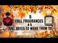 5 FALL FRAGRANCES & 5 FALL DATES  TO WEAR TO THEM TO! FALL FRAGRANCES| SIGNATURE SCENTS FOR WOMEN