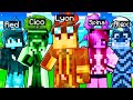 DIVENTIAMO GLI ELEMENTI DI FUOCO GHIACCIO ACQUA E VELENO su MINECRAFT!!