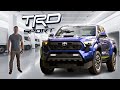 2024 Toyota Tacoma TRD Sport in Blue Crush Metallic