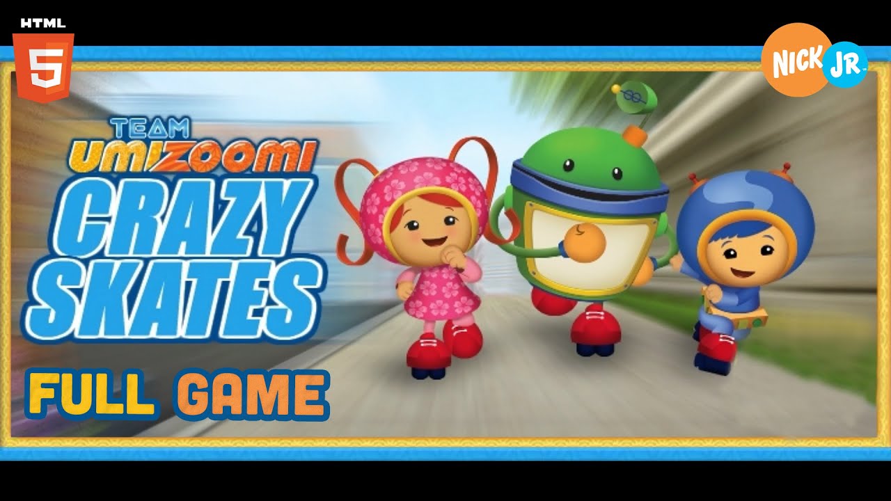 Team Umizoomi™: Crazy Skates (HTML5) - Nick Jr. Games - YouTube