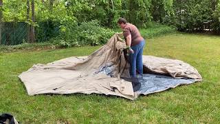 Unboxing Guide Gear 18’ Teepee Tent from Sportsman’s Guide