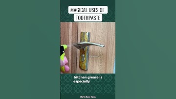 Toothpaste isn’t just for teeth!