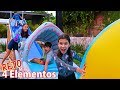 Reto Mini 4 ELEMENTOS con todo EL TEAM | TV Ana Emilia