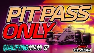 Our First Event! | Miami Gp Qualifying | Pit Pass Only Account | F1 Clash Live