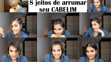 Como cuidar de cabelo curto feminino?