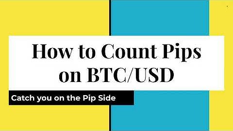 How to Count Pips on Bitcoin (BTC/USD)
