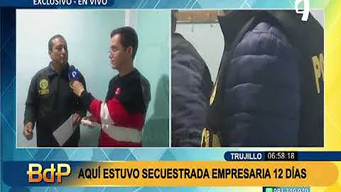 Empresaria fue liberada tras permanecer 12 das sec...