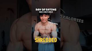 Full day of eating to stay shredded after my bodybuilding competitions!
