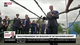 Remaniement : le Premier ministre Castex souhaite un «gouvernement de mission et de rassemblement»