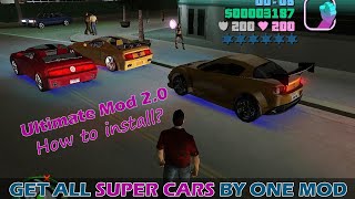 Watch till end. best mod for gta vice city. get all your favorite
super cars by one mod. download:
https://www.4shared.com/zip/bn3iraxwba/ultimatevicecity2.h...