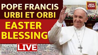 Pope Francis' Urbi Et Orbi Easter Blessing In St Peter's Square | Easter 2025 | Pope's Message
