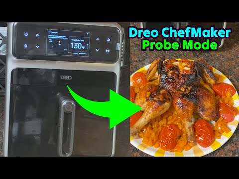 Dreo ChefMaker Probe Mode: Cooking a Chicken for Lunch ⭐ Cooking Gizmos