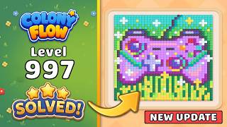 Colony Flow! Level 997 Walkthrough 🐜 | ABI GAMES Solution & Gameplay 🧩 (New Update)