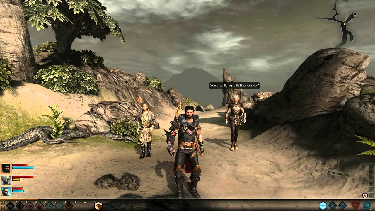 Dragon Age 2: Party Banter on Anders & Hawke romance [complete]