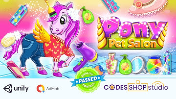 Pet Salon | Pony Care Games| 4+ Makeover