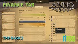 Anno 1800  Guide Basics of the Finance Tab