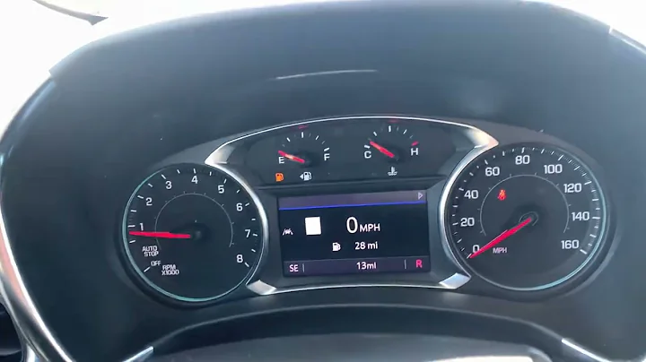 How to use your Dashboard 2022 Chevy Equinox LT