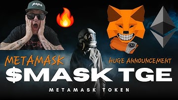 $MASK TGE 🔥 METAMASK TOKEN 2025 / 2026 CRYPTO COIN META MASK WALLET NEW ETHEREUM BLOCKCHAIN ETH INFO
