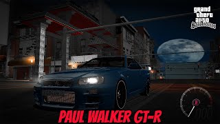 GTA San Andreas Nissan Skyline GTR R34