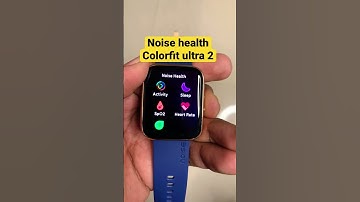 Colorfit ultra 2 new feature 🔥 | noise health #colorfit #techpoke