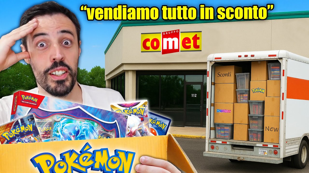 Ho Trovato UNA SCORTA ENORME di Carte Pokémon NASCOSTA in Vendita