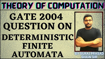 31 Theory Of Computation | Gate 2004 The following finite state machine accepts all those binary