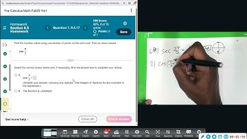 LIT Precal 6 5 Circular Functions 6,7,8