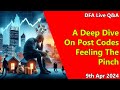 DFA Live Q&amp;A: A Deep Dive On Post Codes Feeling The Pinch