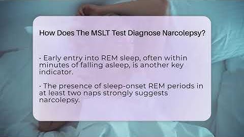 How Does The MSLT Test Diagnose Narcolepsy? - Sleep Apnea Support Network