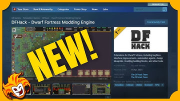 EXCITING NEWS! DFHack is now on STEAM!