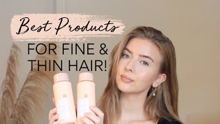 BEST PRODUCTS FOR FINE/THIN HAIR 2019 by Jennifer Jessen 83,937 views 4 years ago 14 minutes, 22 seconds