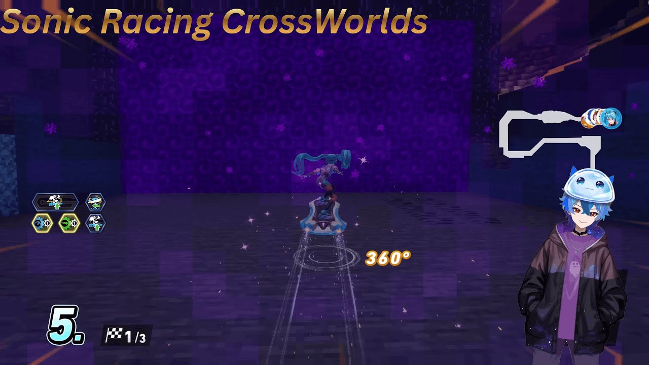 Ein entspannte Runde Sonic Racing CrossWorld