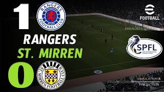 🔴 Rangers vs St. Mirren 1 - 0 | HIGHLIGHTS & GOAL | Scottish Premiership 2026 | eFootball Simulation