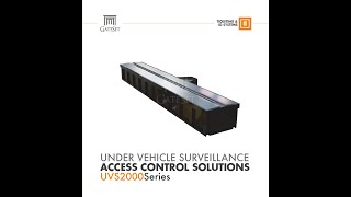 GateSet UVS2000 Undervehicle Surveillance System