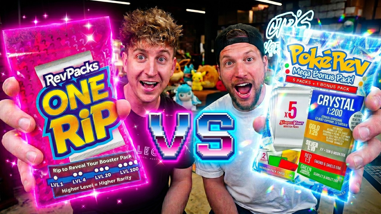 Pokerev One Rip PokeRev One Rip Vs Crystal Mystery Packs - YouTube
