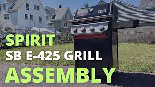 Weber Spirit SB E 425 4-Burner Propane Gas Grill Assembly