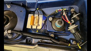 LED Resistor Plate Heat Sink for my Hummer H2 Turn Signals