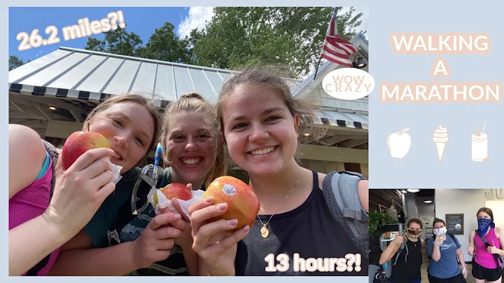 WE WALKED A MARATHON?! // april 26- walked 26.2 mi...