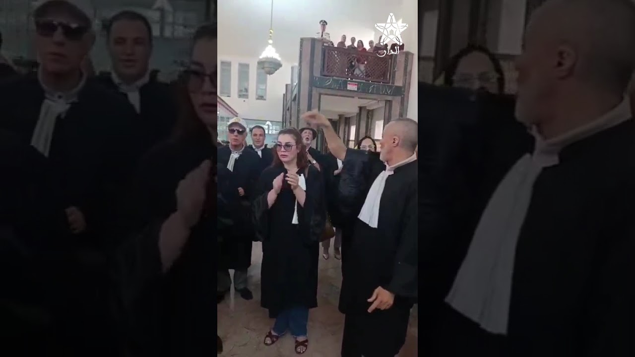المحامون بمكناس يواصلون الاحتجاج ضد مضامين قانون المحاماة