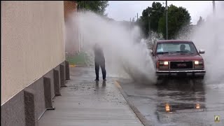 Cars Splashing People Part 2