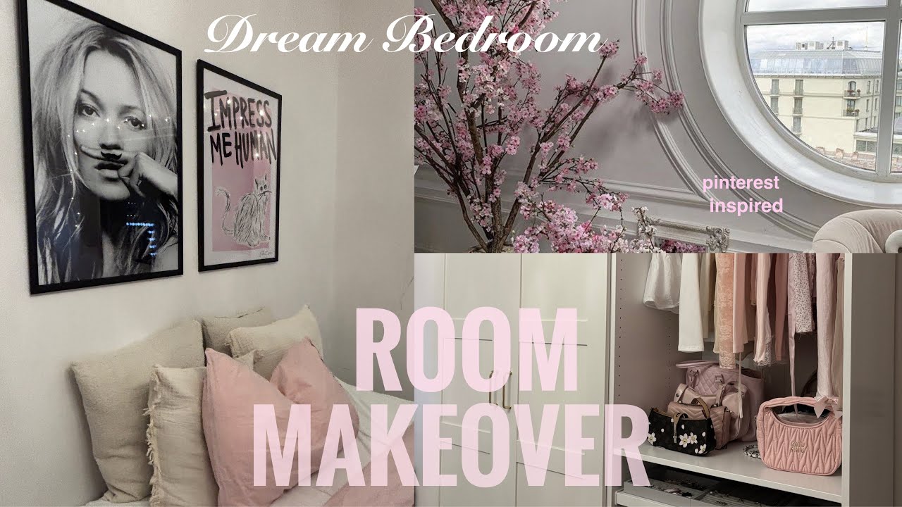 pinterest ROOM MAKEOVER 2026 🎀 huge ikea haul & organizing *aesthetic*