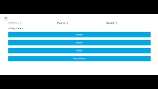 WEB APP Google Sheets Quiz V.2