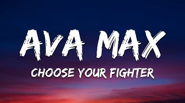 Ava Max – Choose Your Fighter (From Barbie The Album (Lyrics)