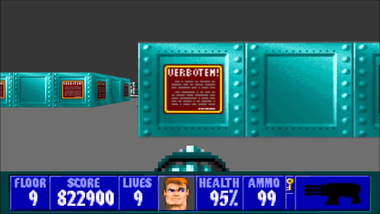Wolfenstein 3D - Episode 3, Floor 9