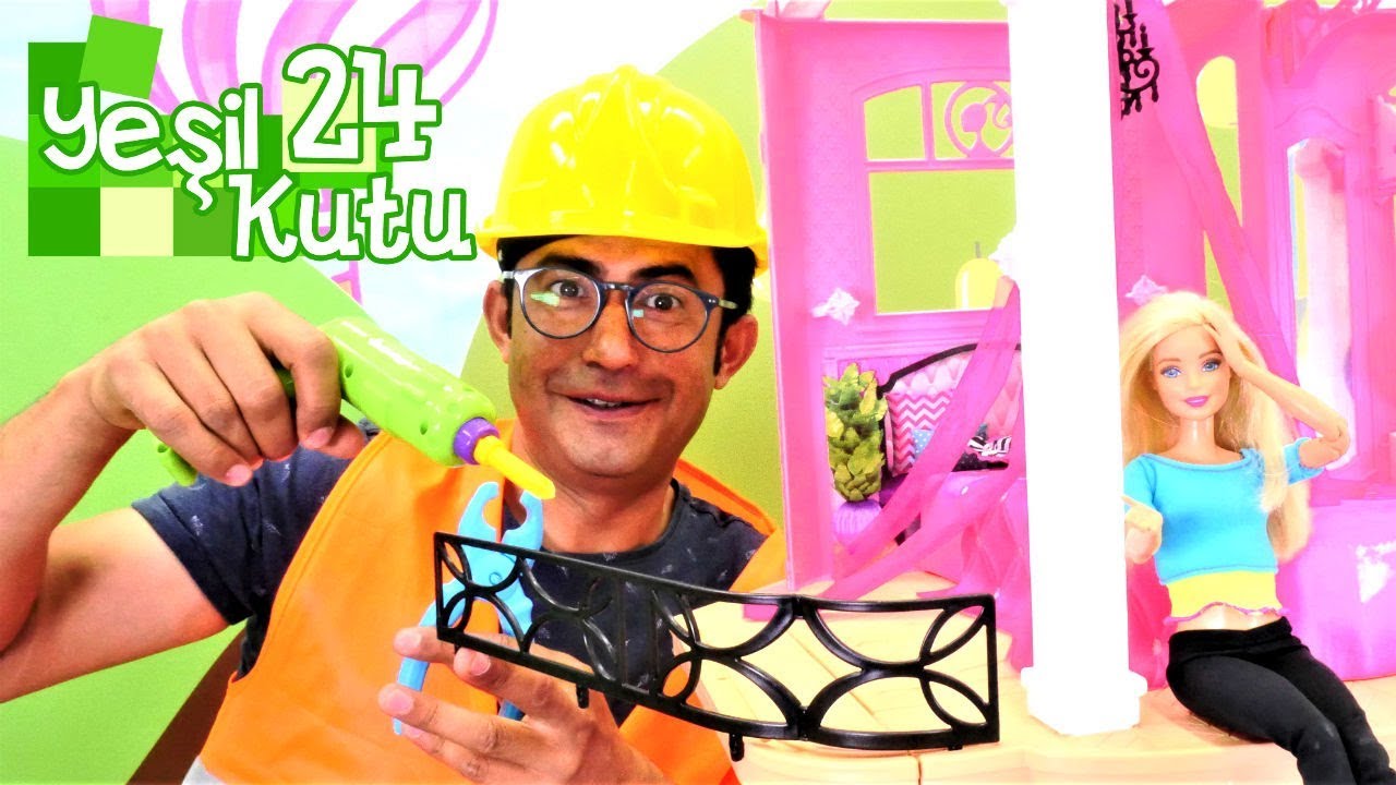 Barbie balkondan az kalsın düşecekti. Yeşil kutu 24